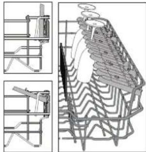 HOTPOINT HFC 3C26 F - ADJUSTING THE HEIGHT OF THE UPPER RACK - 2