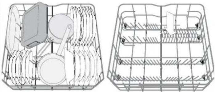 HOTPOINT HFC 3C26 F - LOWER RACK - 1