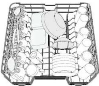 HOTPOINT HFC 3C26 F - ВЕРХНЯЯ КОРЗИНА - 1
