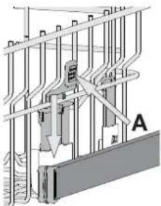 HOTPOINT HFC 3C26 F - ADJUSTING THE HEIGHT OF THE UPPER RACK - 1