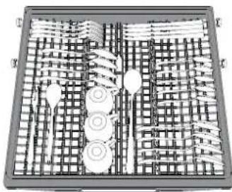 HOTPOINT HFC 3C26 F - BANDEJA PARA CUBIERTOS - 2