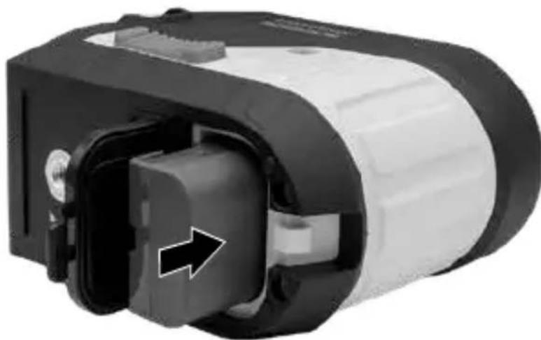 Laserliner MasterCross-Laser XPG - Strømforsyning Isætning af lithium-ion-batteriet - 1