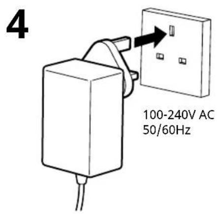 4 100-240V AC 50/60Hz