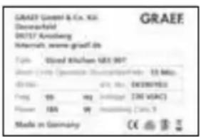GRAEF GmbH & Co. KG Doverhauf 00157 Anschlag Interraft, www.graff.de Tick: Good Kitchen 1831 90? Board of Directors: Deutsche Bank AG Date: 06/04/2015 Stock: 100 Rating: 100 (EUR) Name: 1831 Shares: 1831 Board of Directors: 1831 Made in Germany