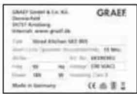 GRAEF SKS901 - TECHNISCHE GEGEVENS - 4