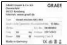 GRAEF SKS901 - KLANTENDIENST - 3