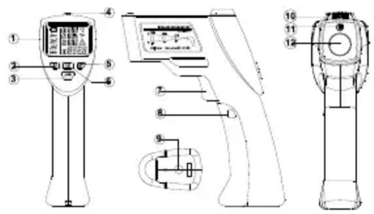 Testboy TV 328 - Buttons and Components - 1