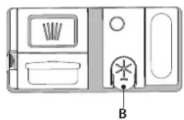HOTPOINT HFC 3C26 CW X - RIEMPIMENTO DEL DISTRIBUTORE BRILLANTANTE - 1