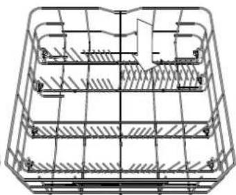 HOTPOINT HFC 3C26 CW X - CESTO INFERIOR - 2