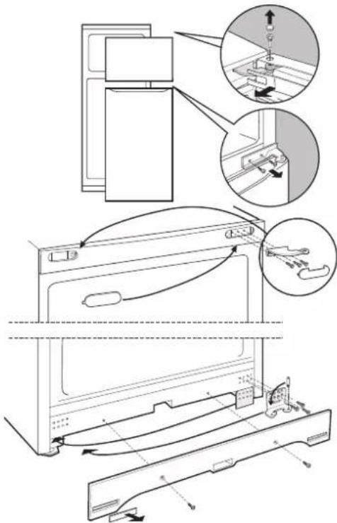 HOTPOINT HP70 TMI 92 X 1 - Reversibilitate deschidere uși - 1