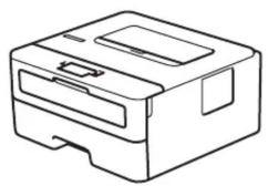 BROTHER HL-L2865DW - Déballez l'appareil et vérifiez les composants - 1