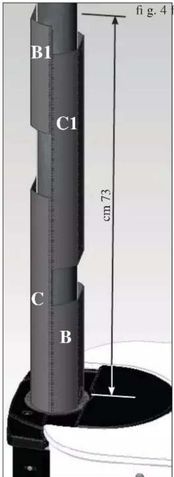 EDILKAMIN MYA ECO - KIT TAPABOCAS PARA TUBO DE HUMOS VERTICAL OPCIONAL - 2