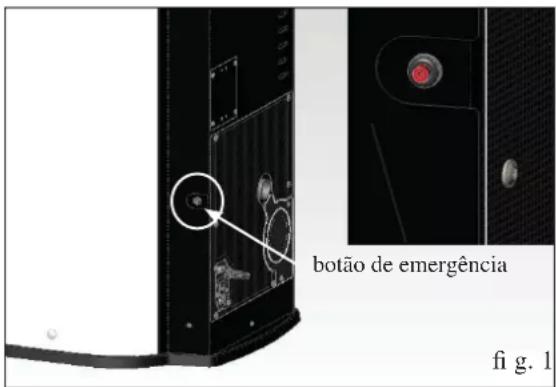 EDILKAMIN MYA ECO - BOTÃO DE EMERGÊNCIA - 1