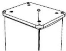 TRIANGLE Celius 902 - Pedestal and spikes assembly - 3