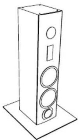TRIANGLE Celius 902 - Spike assembly without pedestal - 1