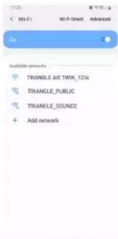 TRIANGLE AIO TWIN - Wi-Fi CONFIGURATION - 6