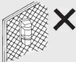 OPTEX AX-200TN - PRÉCAUTIONS - 1