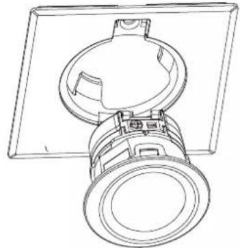 OPTEX AP-360B - 2-1. Montage au plafond sans boitier de commande - 8