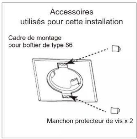 OPTEX AP-360B - 2-1. Montage au plafond sans boitier de commande - 6