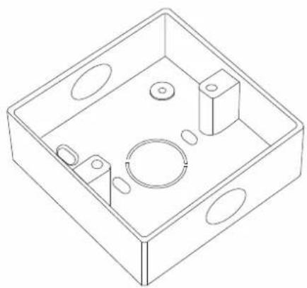 OPTEX AP-360B - 2-1. Montage au plafond sans boitier de commande - 7