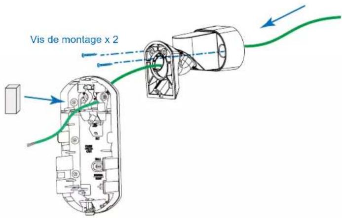 OPTEX FLX-P-ST - Câbler et monter au mur - 2