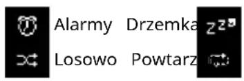 Alarmy Drzemka Losowo Powtarz