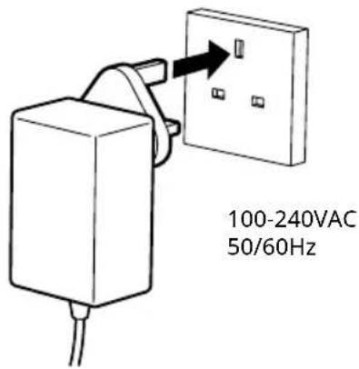 100-240VAC 50/60Hz