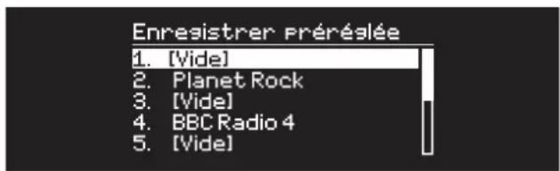Ruark Audio R5 Mk1 - Enregister une station préreglee - 1