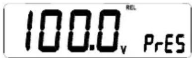 Testboy TV 431 - Medición relativa - 1