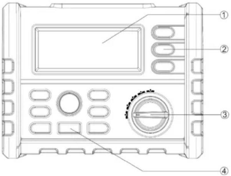 Testboy TV 431 - Instrument description - 1