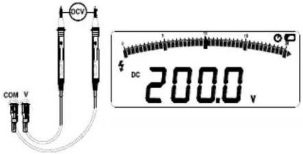 Testboy TV 431 - DC voltage measurement - 1