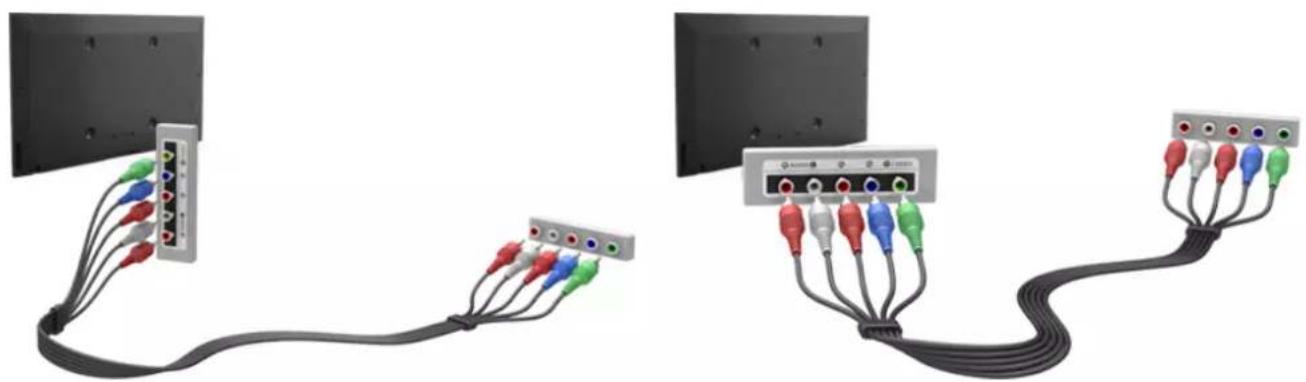 SAMSUNG UA32H6400AK - การเชื้อมต่อคอมโพเนนต์ - 1