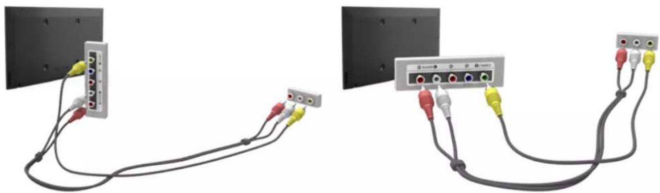 SAMSUNG UA32H6400AK - การเชื่อมต่อ AV - 1