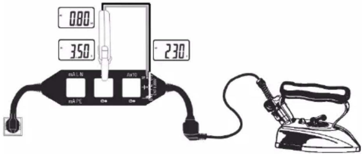 Testboy TV435 - Voltage and power measurement - 1