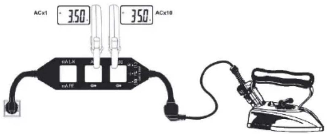 Testboy TV435 - Mesure du courant de charge - 1
