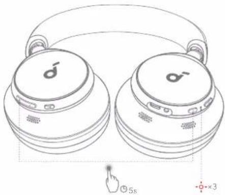 soundcore Space One - REINICIAR GUIA DA LUZ DE - 1