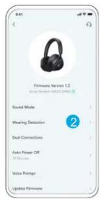 soundcore Space One - SISTEMA DE DETECCIÓN DE USO - 2