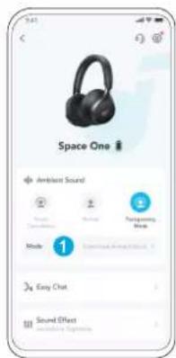 Space One Ambient Sound Mode Easy Chat Sound Effect