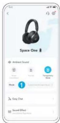 Space One Ambient Sound 2 3 5 Ambient Sound Mode 1 Easy Chat Sound Effect