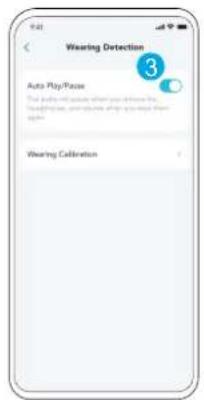 Wearing Detection Auto Play/Pass The journal will provide what you define the Treatings, and claims that you want them Wearing Calibration