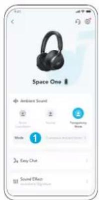 Space One Ambient Sound Mode Easy Chat Sound Effect