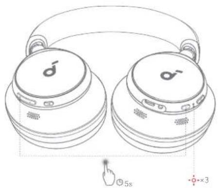 soundcore Space One - VISSZAÁLLÍTÁS LED FÉNY Ú - 1