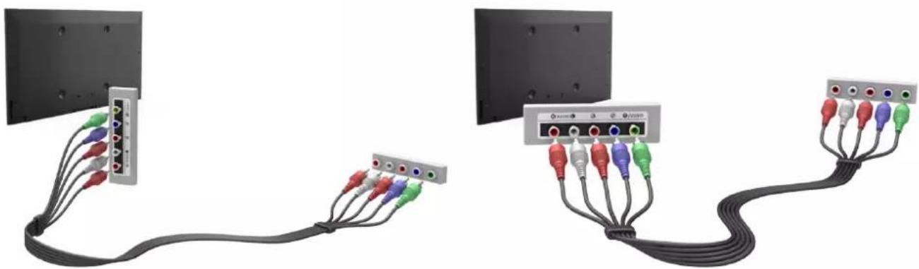 SAMSUNG UA32F4510AR - การเชื่อมต่อคอมโพเนนต์ - 1