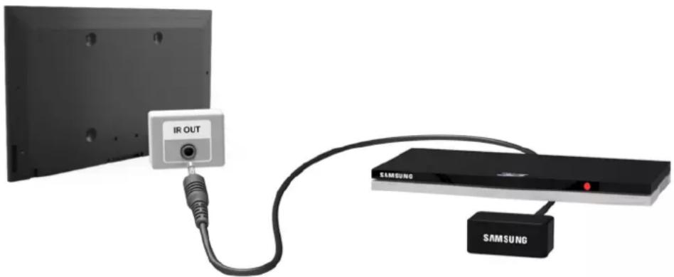 SAMSUNG UA32F4510AR - การเชื่อมต่อสายต่อ IR - 1