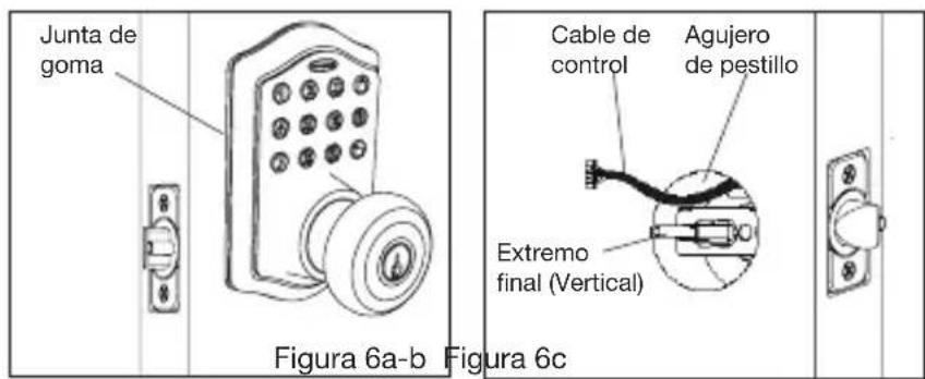 HONEYWELL 8732401 - MARQUE Y PERFORE EL QUICIO DE LA PUERTA - 6
