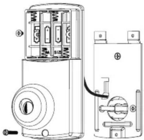 HONEYWELL 8732301L - FIJE EL CONJUNTO INTERIOR A LA PUERTA - 3