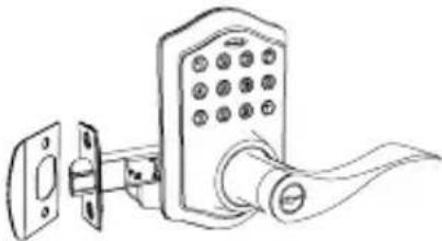 HONEYWELL 8734401 - MARQUE Y PERFORE EL QUICIO DE LA PUERTA - 4