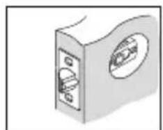HONEYWELL 8732001 - MARQUE Y PERFORE EL QUICIO DE LA PUERTA - 5