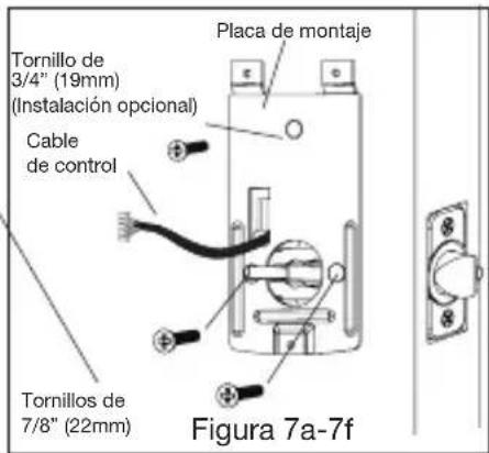 HONEYWELL 8732001 - ASEGURE EL CONJUNTO EXTERIOR A LA PUERTA - 2