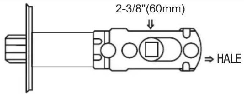 HONEYWELL 8732001 - MARQUE Y PERFORE EL QUICIO DE LA PUERTA - 2
